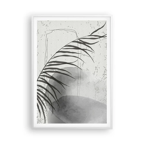 Affiche dans un cadre blanc - Poster - L'exotisme subtil de la nature - 70x100 cm