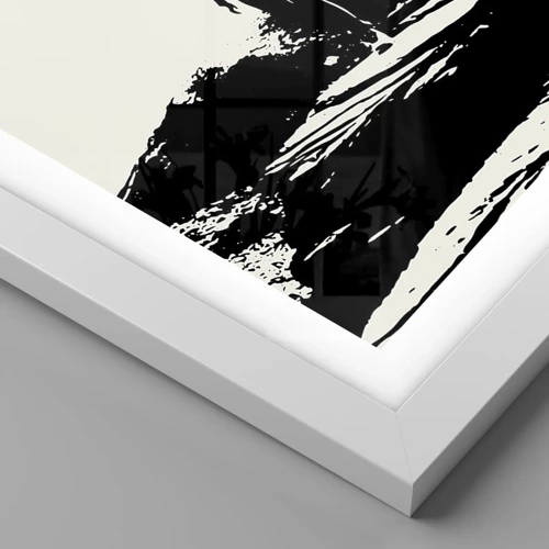 Affiche dans un cadre blanc - Poster - Nouveau look - 61x91 cm