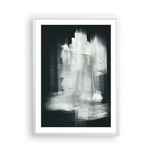 Affiche dans un cadre blanc - Poster - Tissé à la verticale et à l'horizontale - 50x70 cm