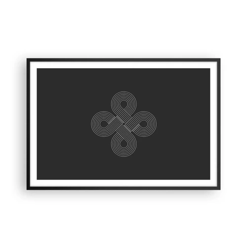 Affiche dans un cadre noir - Poster - Dans l'âme celtique - 91x61 cm