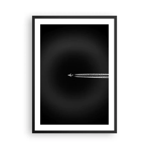 Affiche dans un cadre noir - Poster - Dans une autre dimension - 50x70 cm