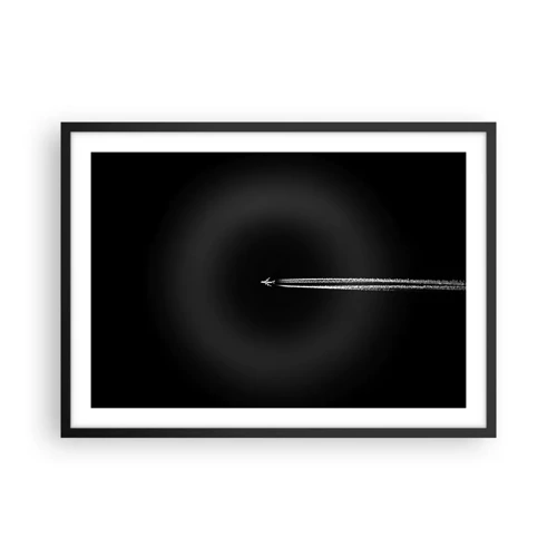 Affiche dans un cadre noir - Poster - Dans une autre dimension - 70x50 cm