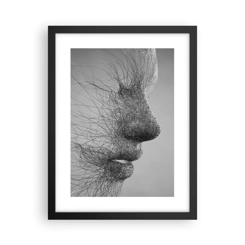 Affiche dans un cadre noir - Poster - L'esprit du vent - 30x40 cm