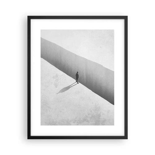 Affiche dans un cadre noir - Poster - Un objectif clair - 40x50 cm