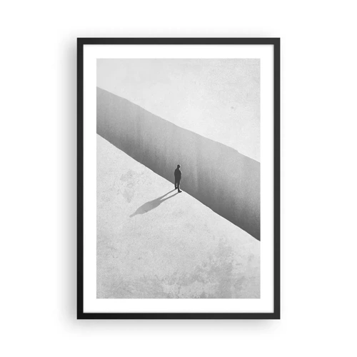 Affiche dans un cadre noir - Poster - Un objectif clair - 50x70 cm