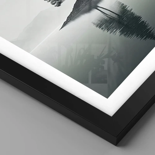Affiche dans un cadre noir - Poster - Un rêve somnolent - 50x70 cm