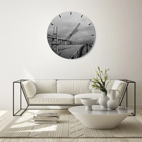 Horloge murale - Pendule murale - A tous ceux qui lui sont important - 30x30 cm