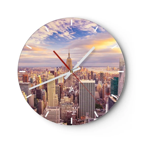 Horloge murale - Pendule murale - Atteindre les nuages ​​eux-mêmes - 30x30 cm