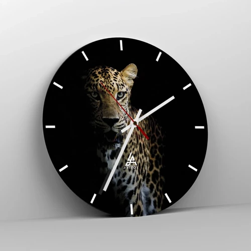 Horloge murale - Pendule murale - Beauté sombre - 30x30 cm