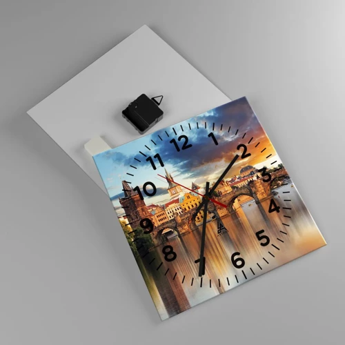 Horloge murale - Pendule murale - Belle depuis des lustres - 30x30 cm