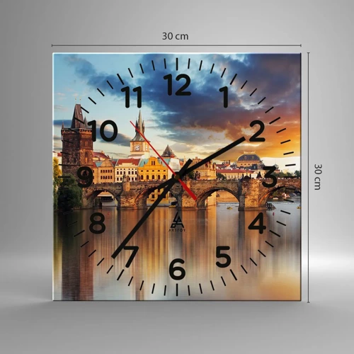 Horloge murale - Pendule murale - Belle depuis des lustres - 30x30 cm