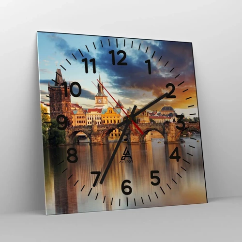 Horloge murale - Pendule murale - Belle depuis des lustres - 30x30 cm