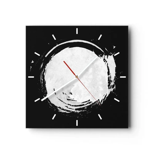 Horloge murale - Pendule murale - Belle sortie - 40x40 cm