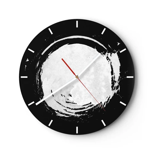 Horloge murale - Pendule murale - Belle sortie - 40x40 cm