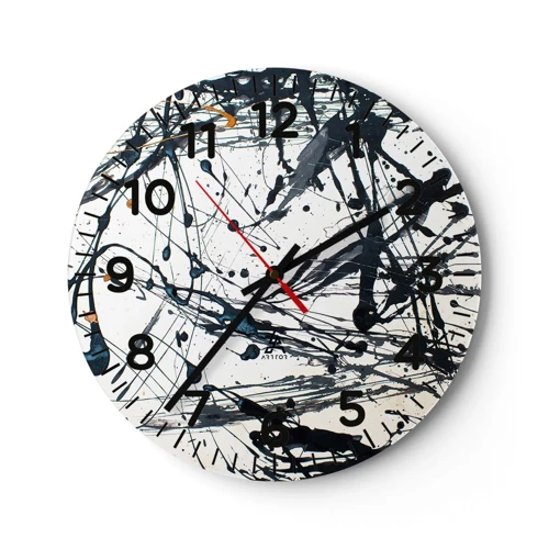 Horloge murale - Pendule murale - Ca a du sens ou ça n'en a pas ? - 40x40 cm