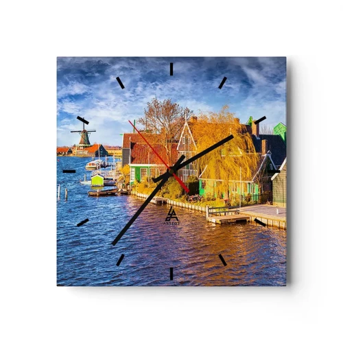 Horloge murale - Pendule murale - C'est pareil depuis des lustres - 30x30 cm