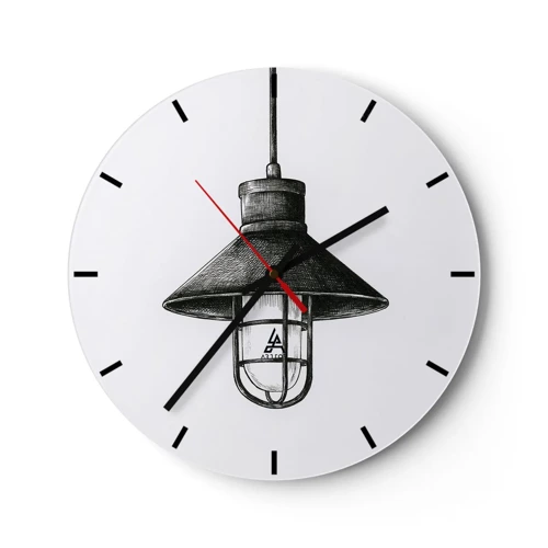 Horloge murale - Pendule murale - Comme il y a des années… - 30x30 cm