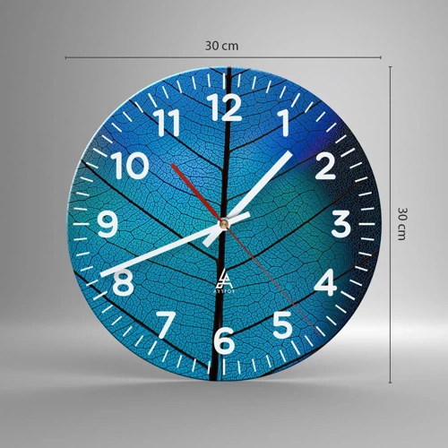 Horloge murale - Pendule murale - Construction complexe - 30x30 cm