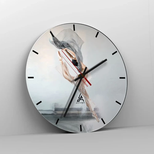 Horloge murale - Pendule murale - Dans le ravissement de la danse - 30x30 cm