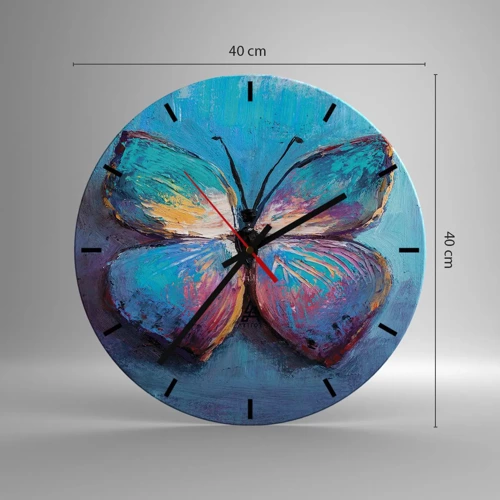 Horloge murale - Pendule murale - Dans toute sa splendeur - 40x40 cm