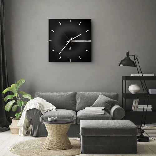 Horloge murale - Pendule murale - Dans une autre dimension - 30x30 cm
