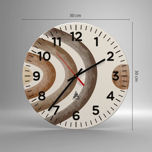 Horloge murale - Pendule murale - Dans une galaxie lointaine - 30x30 cm