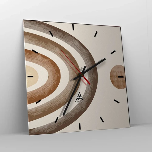 Horloge murale - Pendule murale - Dans une galaxie lointaine - 30x30 cm