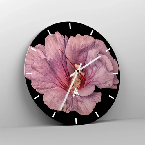 Horloge murale - Pendule murale - Directement au coeur - 30x30 cm
