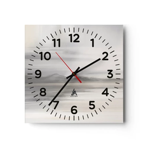 Horloge murale - Pendule murale - Distance réfléchie - 30x30 cm