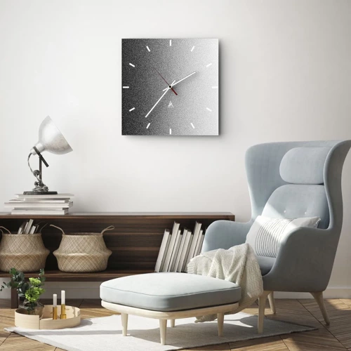 Horloge murale - Pendule murale - Du coté de la lumière - 40x40 cm