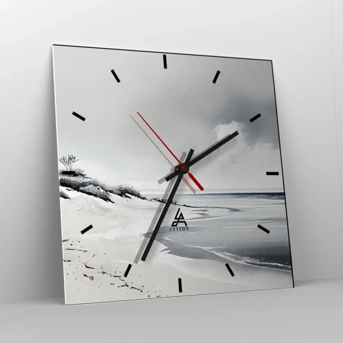 Horloge murale - Pendule murale - Ensemble depuis toujours - 40x40 cm