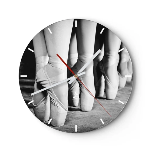 Horloge murale - Pendule murale - Ensemble, simple - 30x30 cm