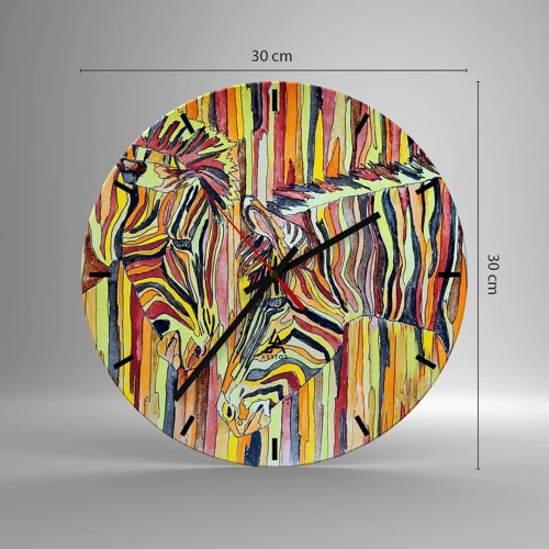 Horloge murale - Pendule murale - Et donc toi aussi... - 30x30 cm