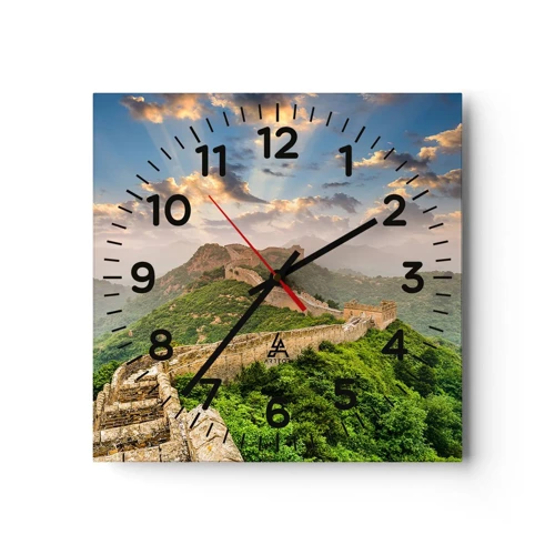 Horloge murale - Pendule murale - Grandeur éternelle - 40x40 cm
