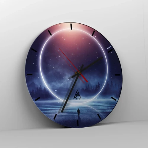 Horloge murale - Pendule murale - Ils sont déjà là... - 30x30 cm