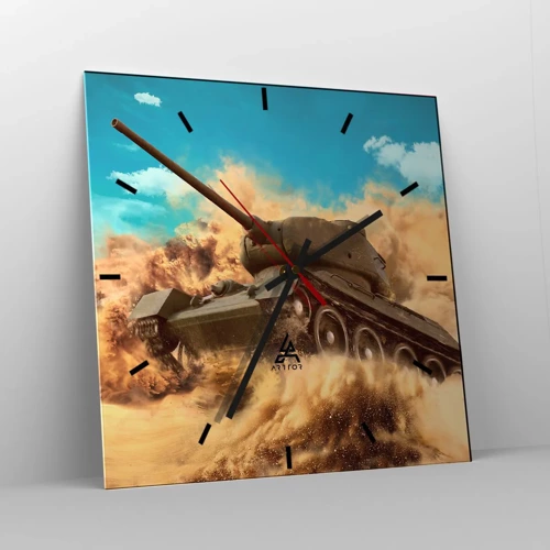 Horloge murale - Pendule murale - Insurmontable - 30x30 cm