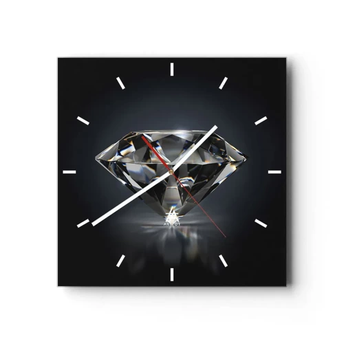 Horloge murale - Pendule murale - La meilleure amie - 30x30 cm