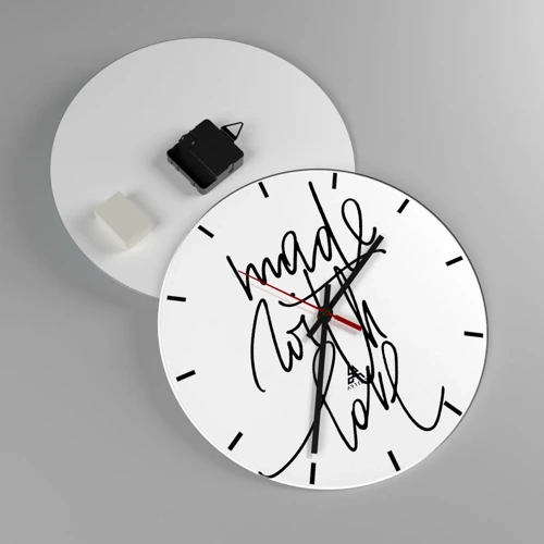 Horloge murale - Pendule murale - La meilleure marque - 30x30 cm