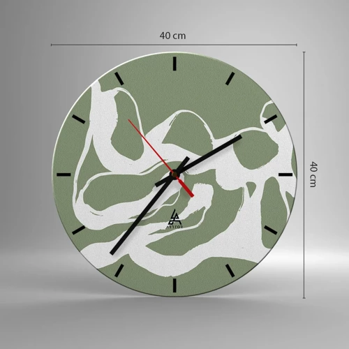Horloge murale - Pendule murale - L'appel de l'espace - 40x40 cm
