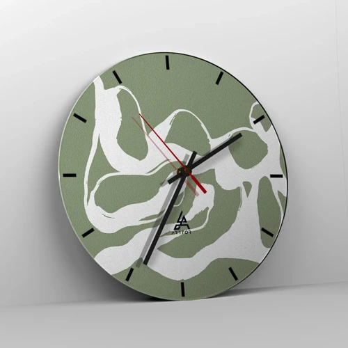 Horloge murale - Pendule murale - L'appel de l'espace - 40x40 cm