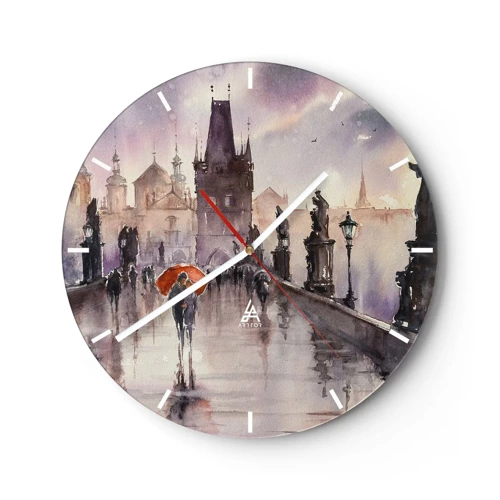 Horloge murale - Pendule murale - Les gens ne changent pas - 30x30 cm