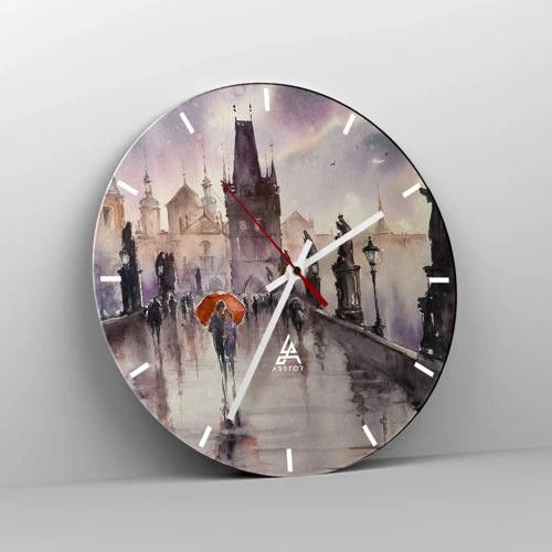 Horloge murale - Pendule murale - Les gens ne changent pas - 30x30 cm