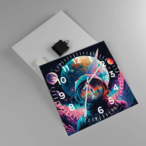 Horloge murale - Pendule murale - Les philosophes n'en ont pas rêvé - 30x30 cm