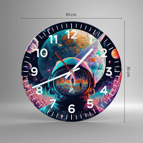 Horloge murale - Pendule murale - Les philosophes n'en ont pas rêvé - 30x30 cm