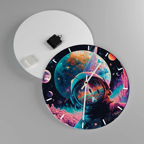 Horloge murale - Pendule murale - Les philosophes n'en ont pas rêvé - 40x40 cm