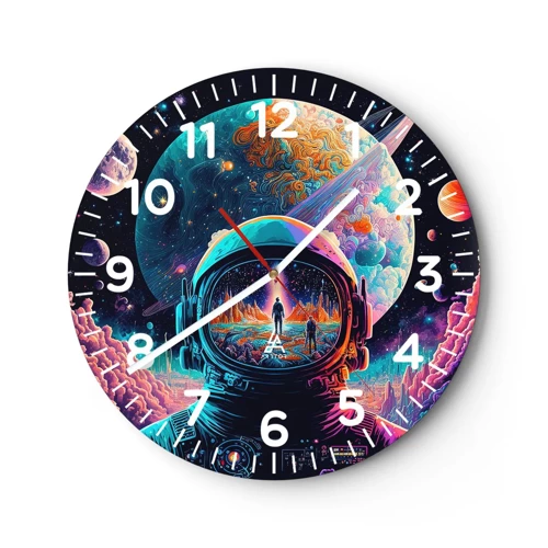 Horloge murale - Pendule murale - Les philosophes n'en ont pas rêvé - 40x40 cm