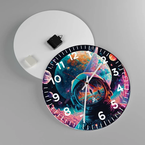 Horloge murale - Pendule murale - Les philosophes n'en ont pas rêvé - 40x40 cm