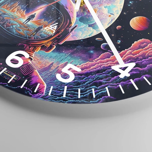 Horloge murale - Pendule murale - Les philosophes n'en ont pas rêvé - 40x40 cm