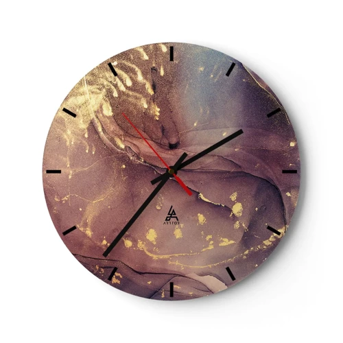 Horloge murale - Pendule murale - Matière et esprit - 30x30 cm