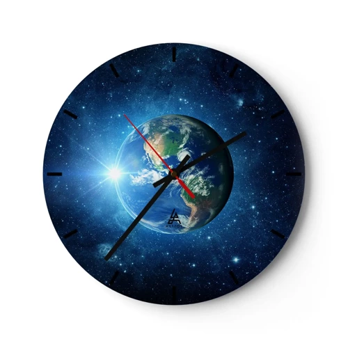 Horloge murale - Pendule murale - Nous sommes au paradis - 30x30 cm